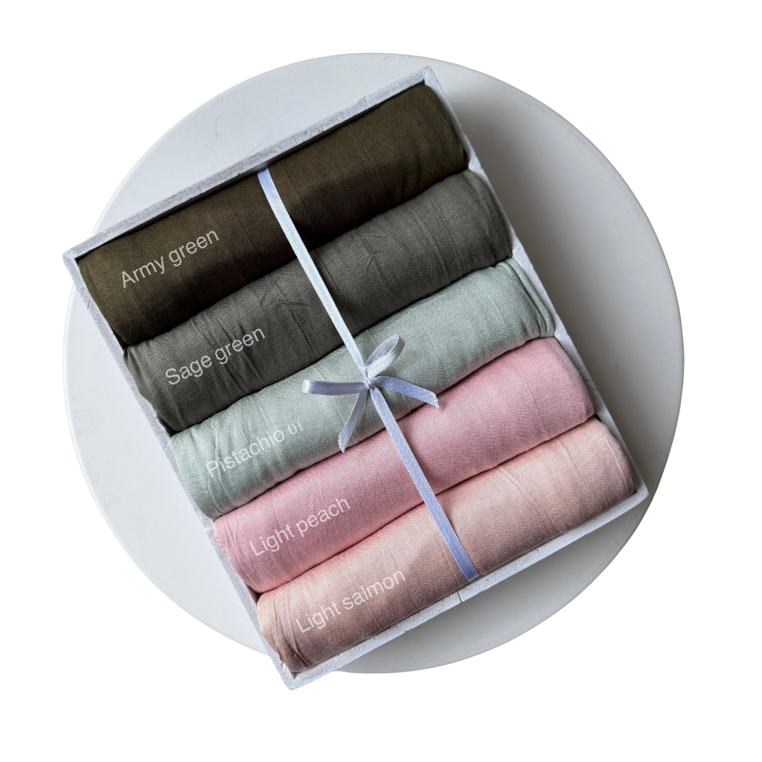 Zera's Jersey Hijab in Mix Colour - View 2