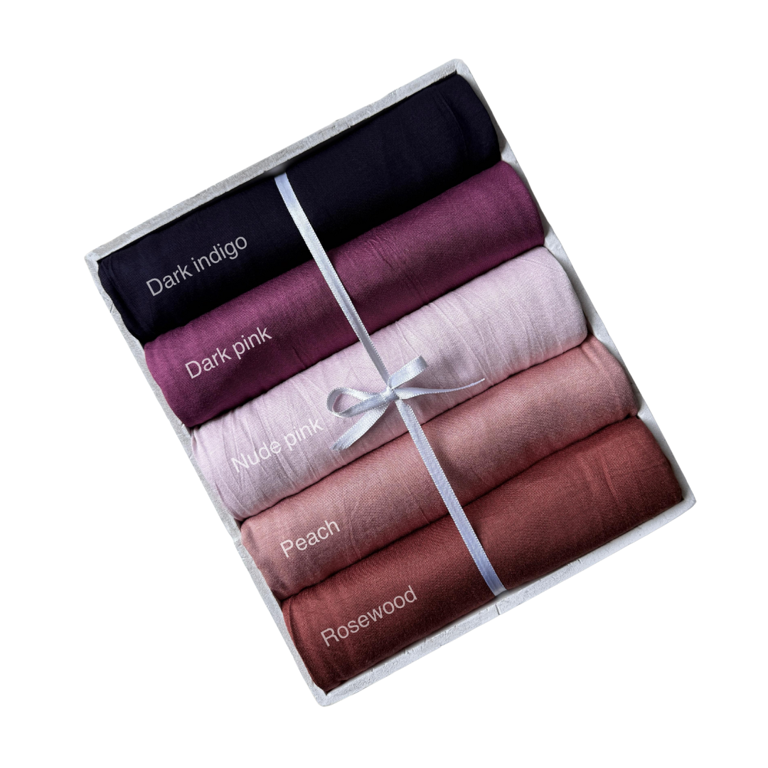 Zera's Jersey Hijab in Mix Colour - View 3