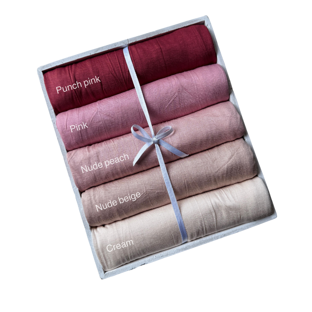 Zera's Jersey Hijab in Mix Colour - View 5